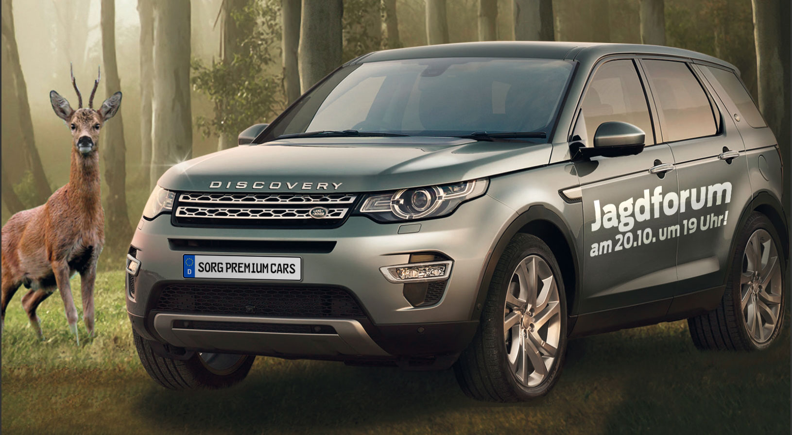 Jagen & Land Rover stehen im Mittelpunkt des Jagdforums im Autohaus Sorg