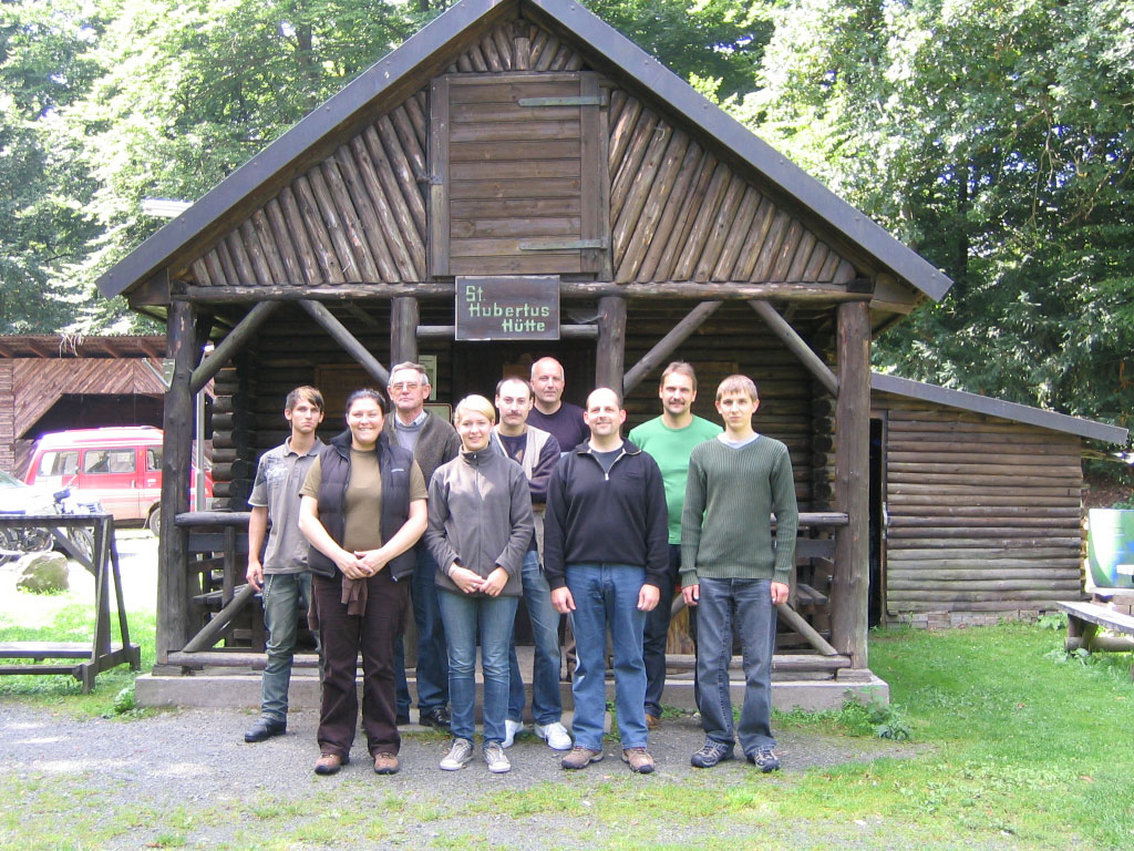 von links: Stefan Vieth, Daniela Rose-Schroedter, Erich Mathes, Johanna Bosold, Andreas Wolter, Jürgen Harth, Ulrich Sauerbier, Albert Peter, Alexander Ritz