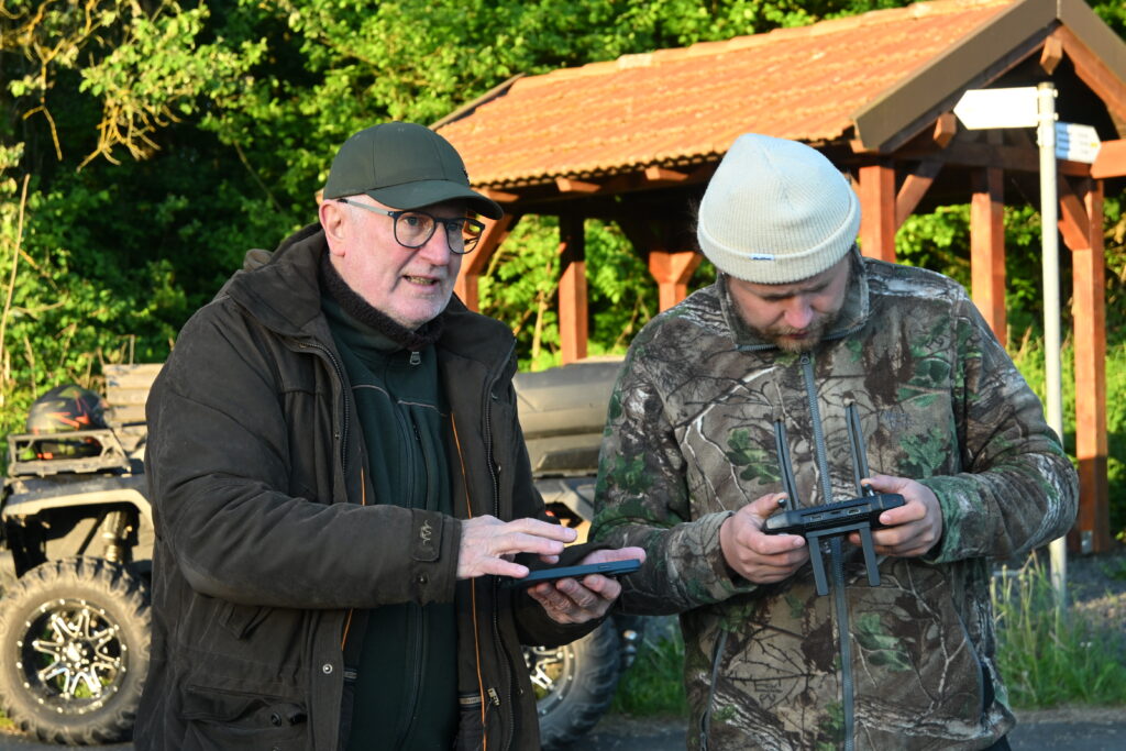 Werner Henkel (links) und Christopher Hüfner (rechts). Foto: Matthias Bender